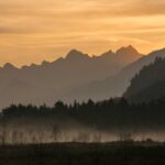 Hochtorgruppe im Licht der aufgehenden Sonne.